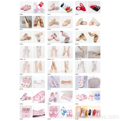 Premium Adult Pink Satin Pointe Ballet Shoes for Dancers
